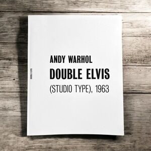 RARE Double Elvis (Studio Type), 1963 by Andy Warhol Halcyon Gallery Softcover